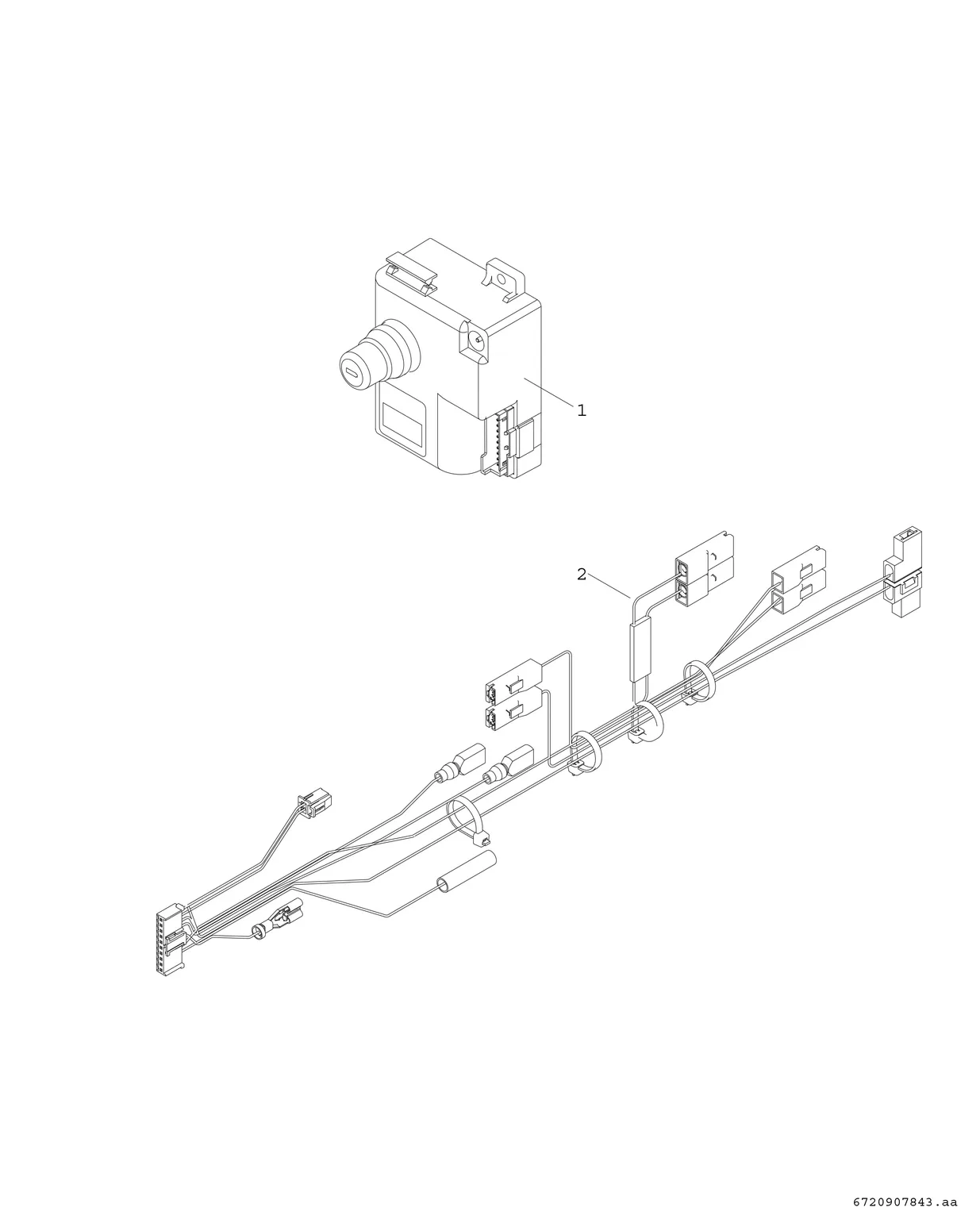 Schéma éclaté Unité d'allumage — Bosch Therm 4300 - T4304 8 31