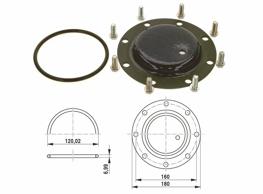 Bosch Trappe de visite DN 120 L160