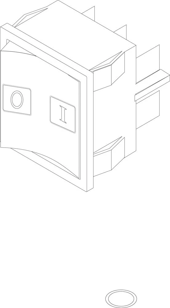 Bosch Interrupteur 2 pos "0-i"