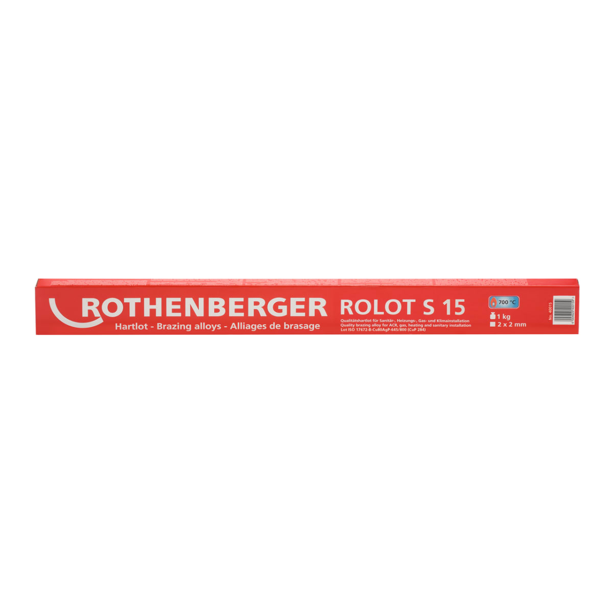 ROTHENBERGER brasure s 15 l-ag15p